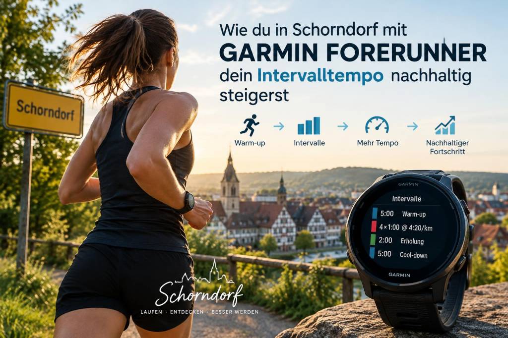 Wie du in schorndorf mit garmin forerunner dein intervalltempo nachhaltig steigerst