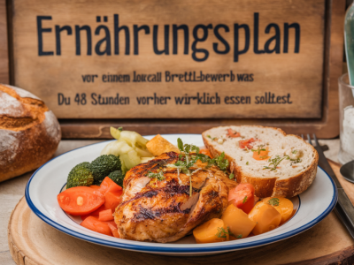 Ernährungsplan vor einem lokalen brettlbewerb: was du 48 stunden vorher wirklich essen solltest